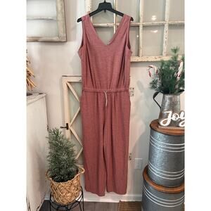 Old Navy size XL tall pink activewear jumpsuit